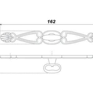 Мебельная ручка RC026AB.3