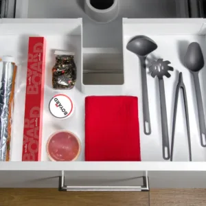 Держатель дна и задней стенки для ящика под мойку SBH29/W