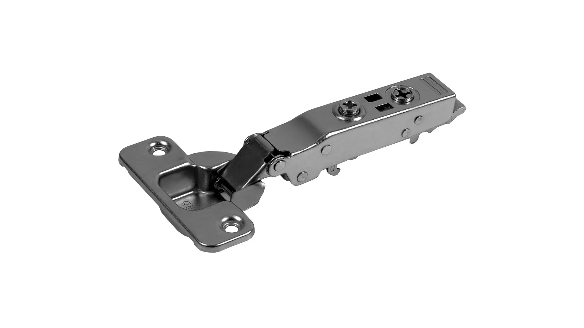 Мебельная петля без пружины и ответной планки EVO PUSH SYSTEM H901A02/BN