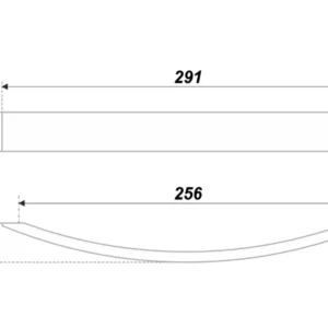 Мебельная ручка RS278BSN.3/256