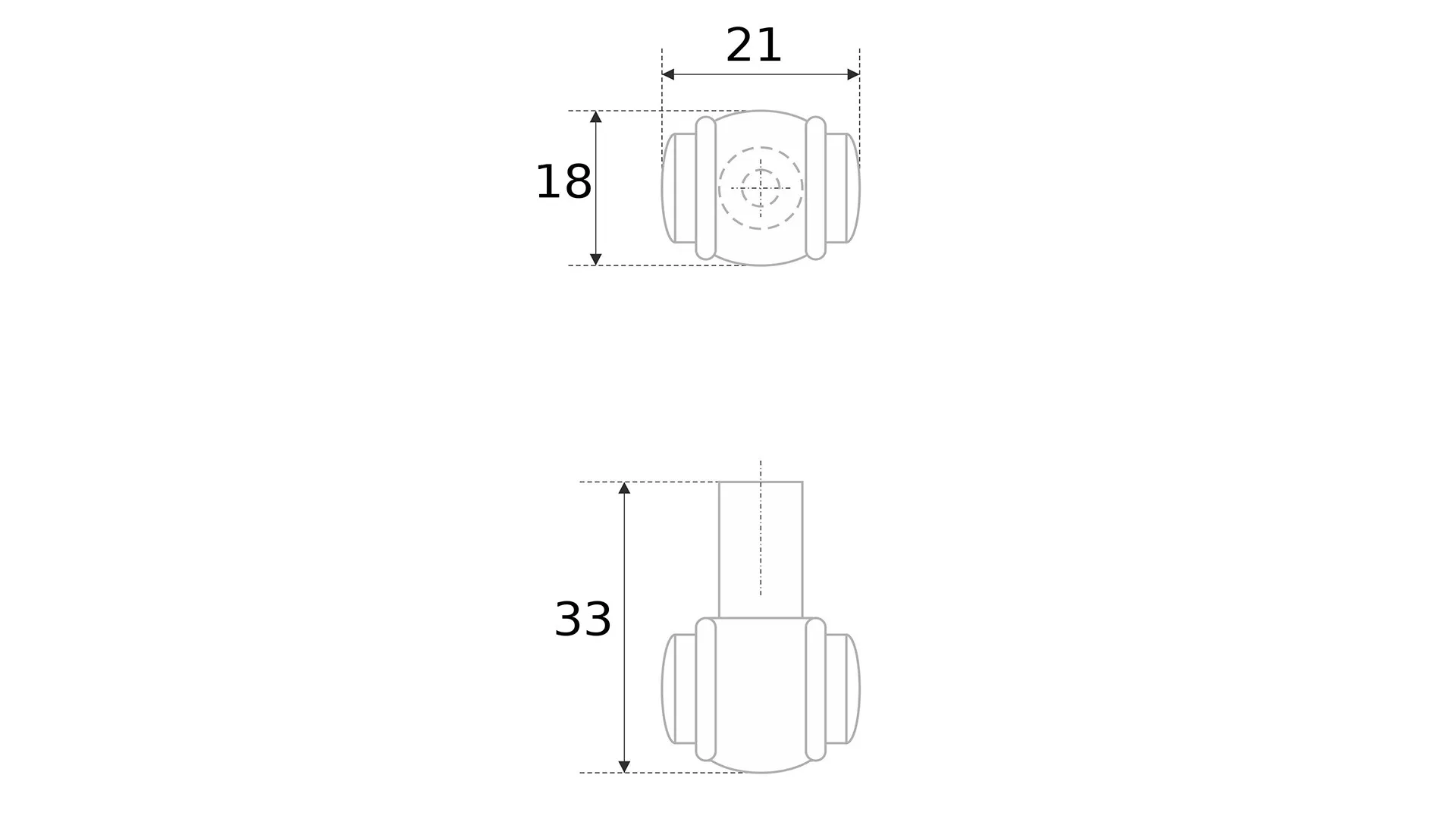 Мебельная ручка BAMBOO RC019CP.4