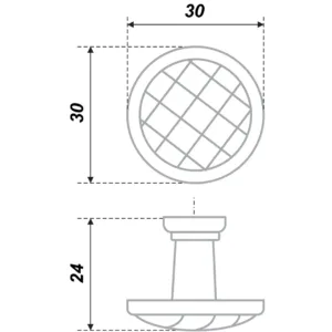 Мебельная ручка RC402BAB.4