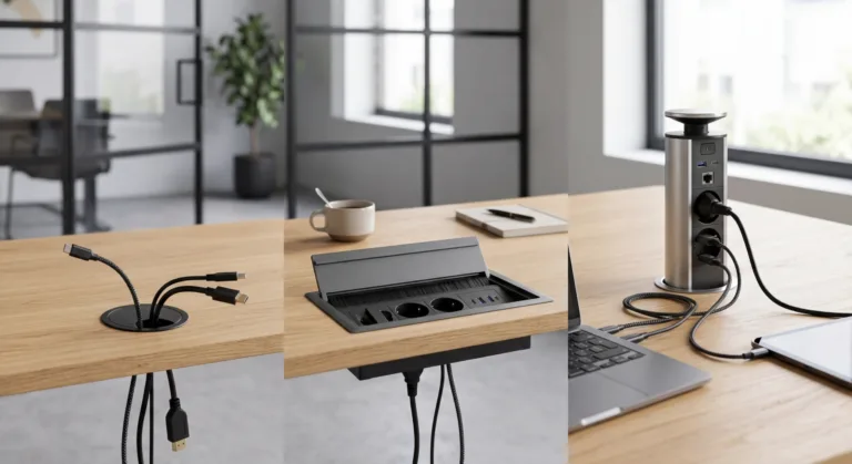 Когда достаточно пропуска для кабеля, а когда нужен лючок или выдвижной блок розеток