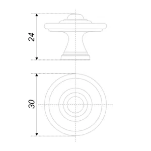 Мебельная ручка DOLCE RC530AC.1