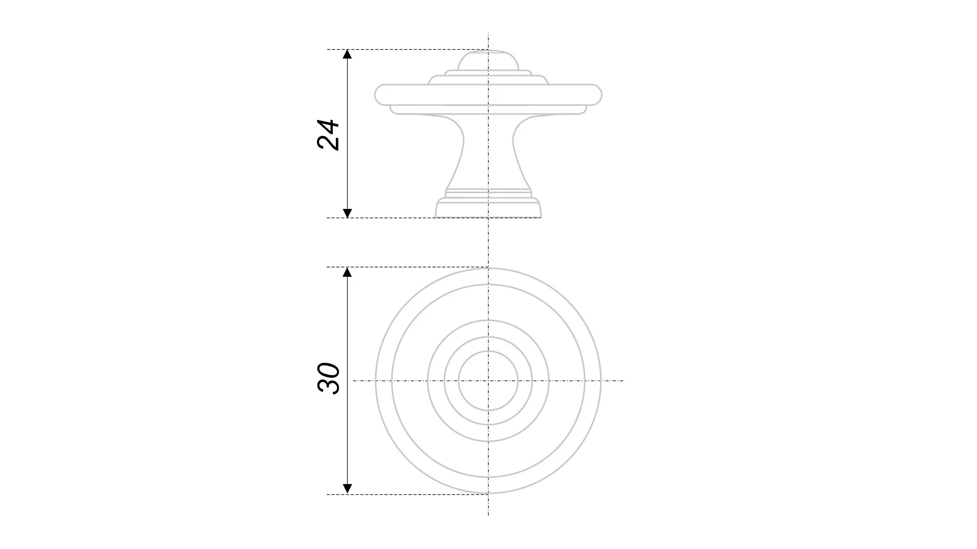 Мебельная ручка DOLCE RC530AP.1
