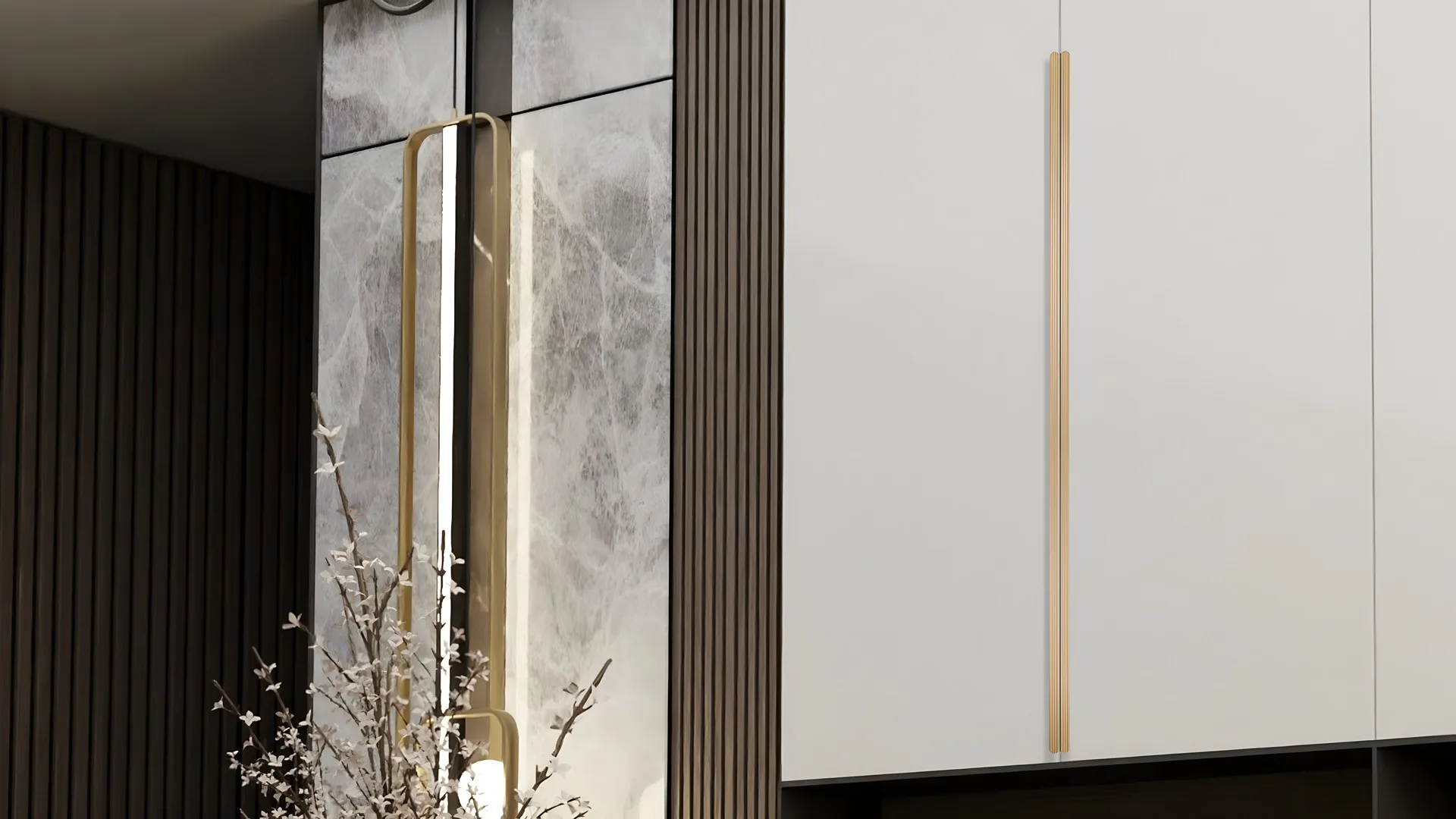 Мебельная ручка SHELL RS064SG.4/960