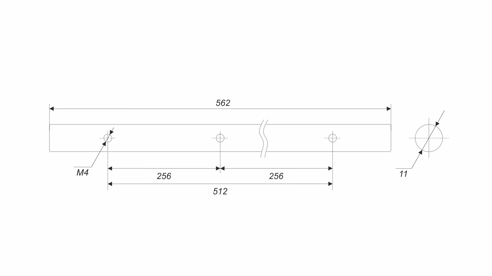 Пруток ROMB PR002MBSG.1/512