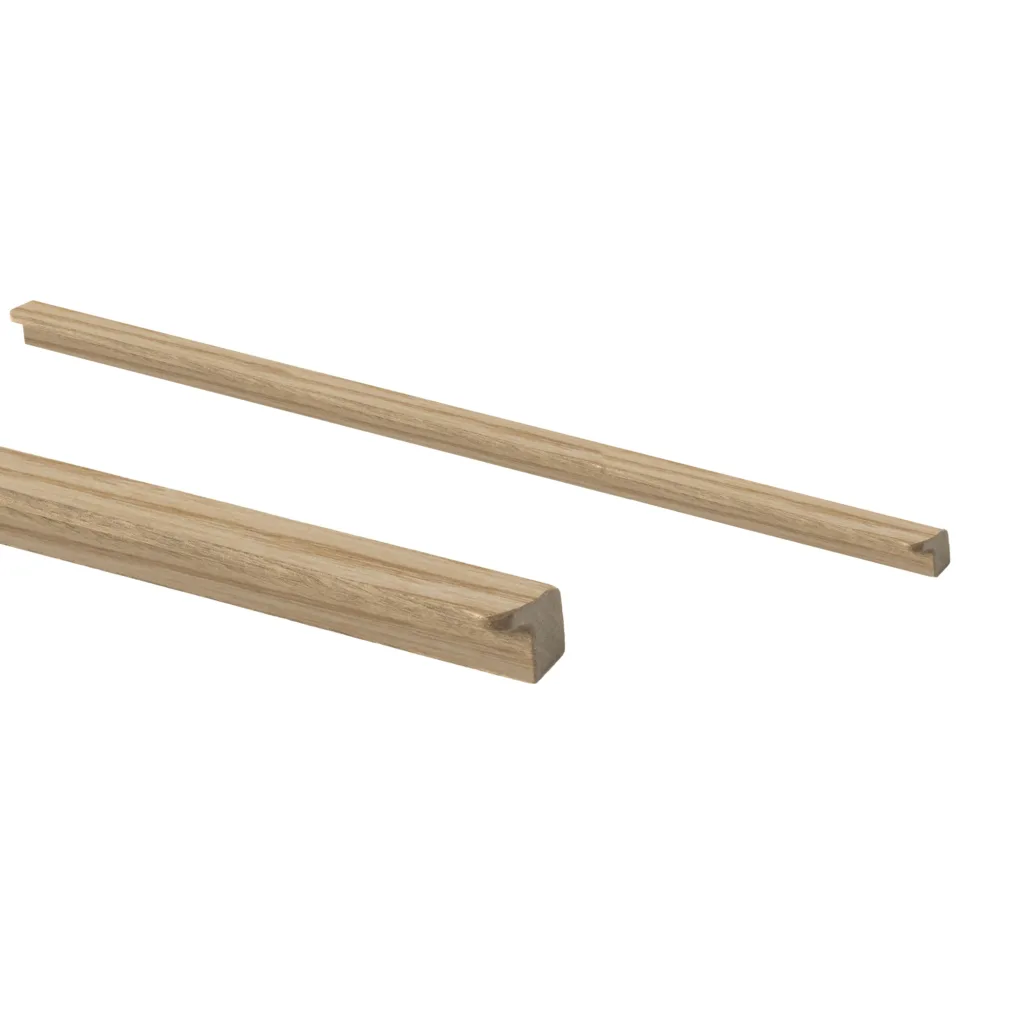 Ручка меб. скоба деревянная MIRA 672/1000 ясень, AKS