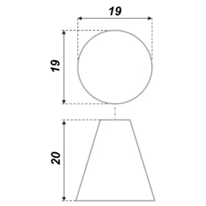 Мебельная ручка RC012SC.4