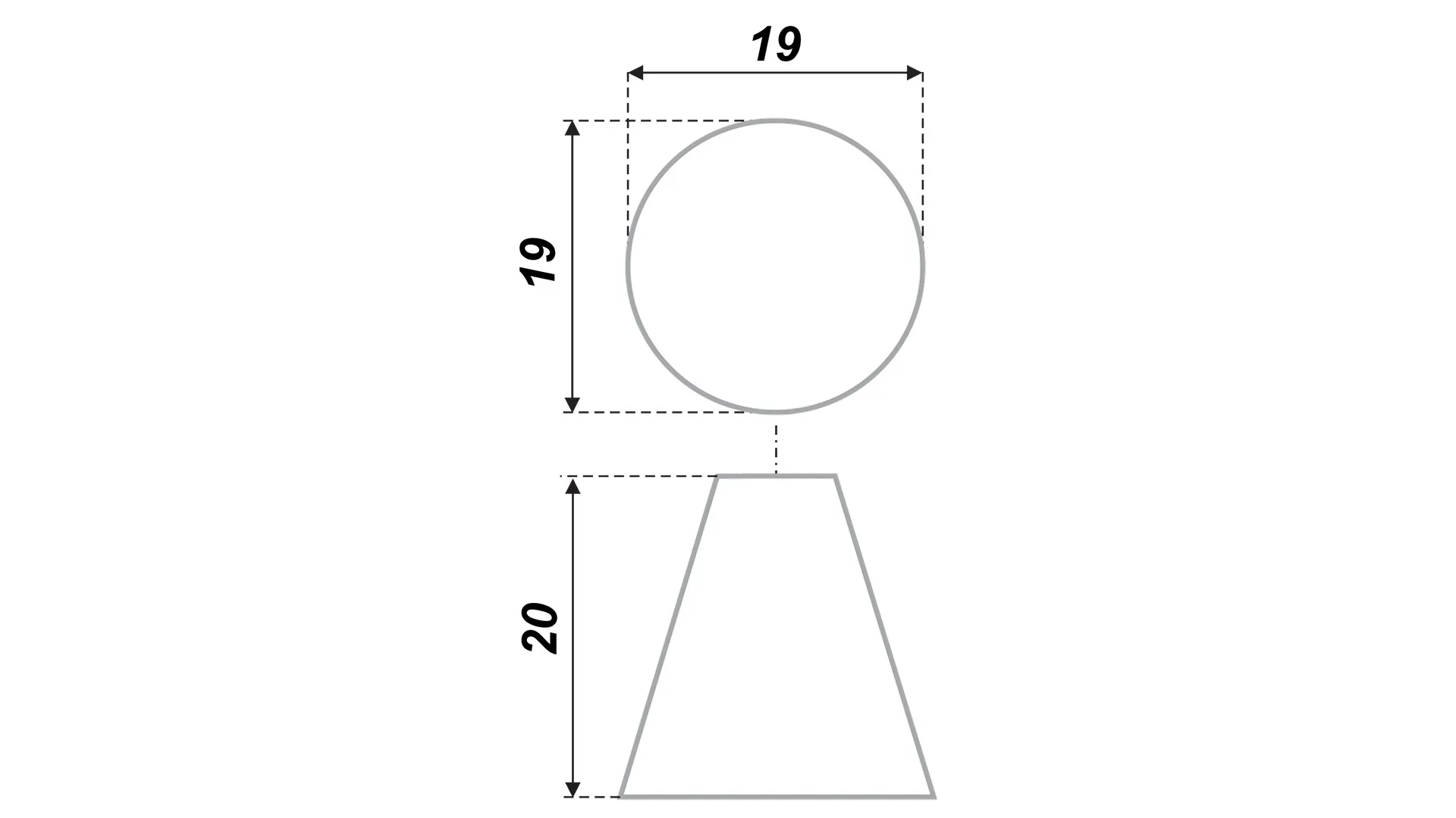 Мебельная ручка RC012SC.4