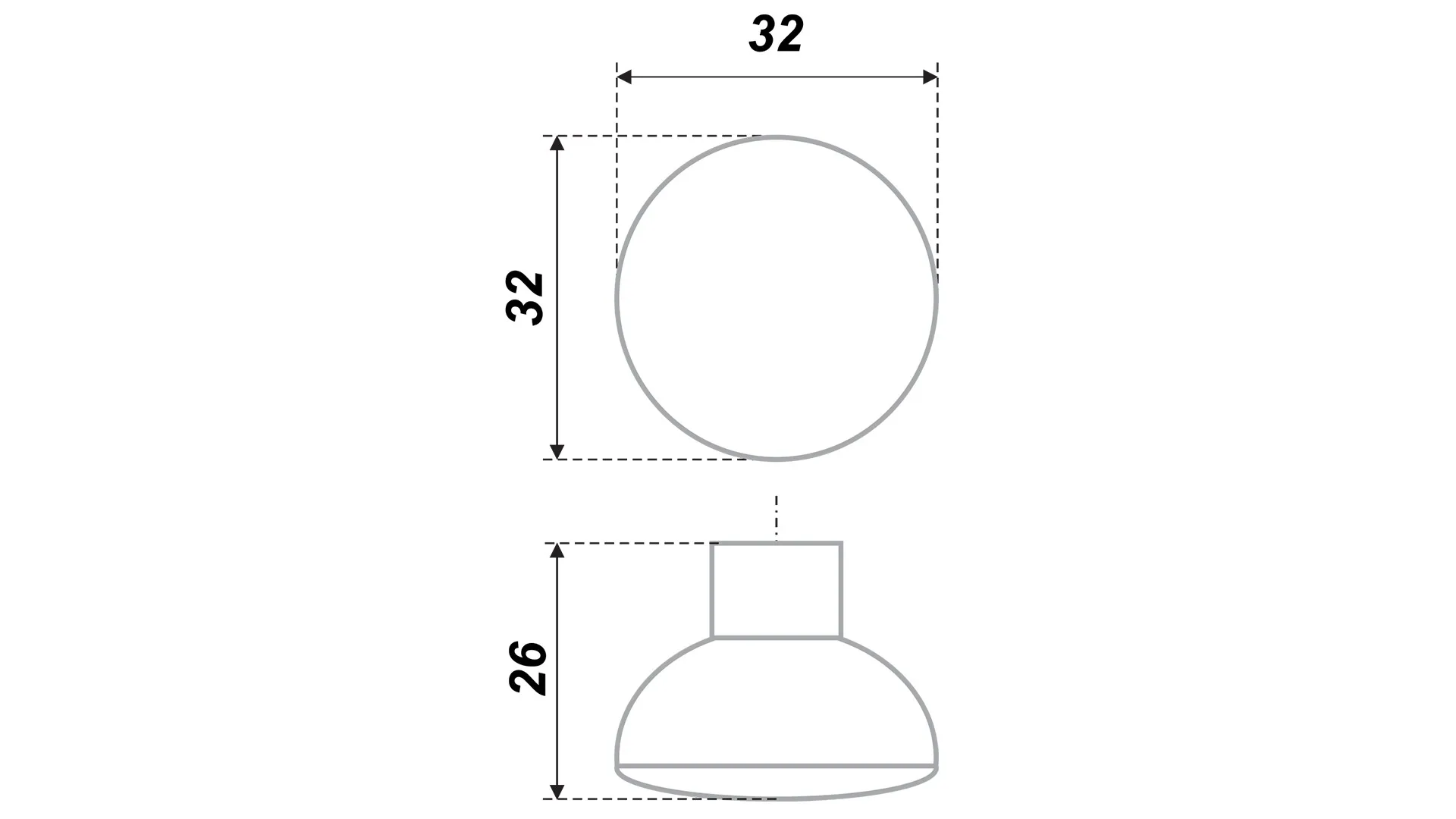 Мебельная ручка RC014CP.4