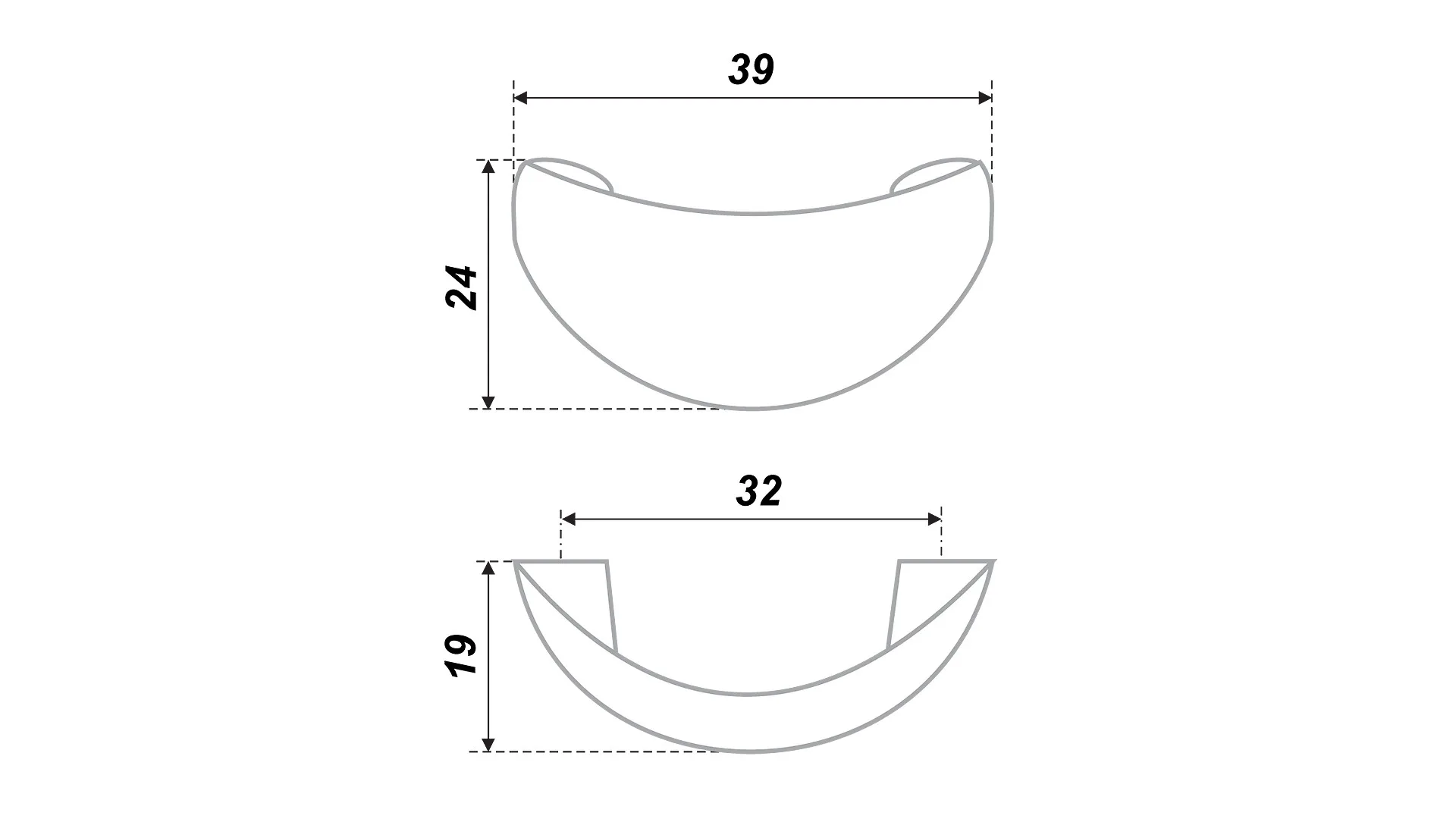 Мебельная ручка RS801SC.3/32