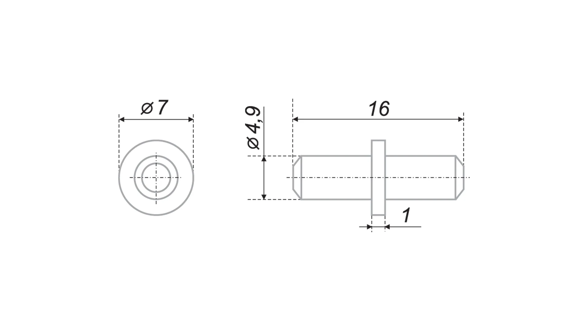 Полкодержатель P101ZN.56