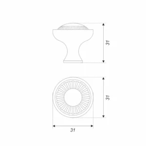 Мебельная ручка MAGICA RC118BAB.4