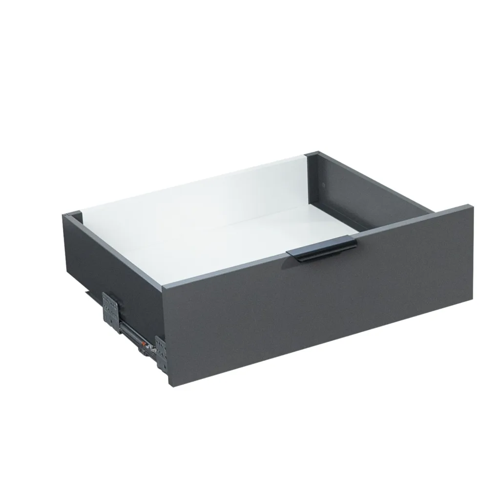 Система ящиков Slimbox Evolution L-400 H=116 графит SOFT CLOSE ДСП16мм