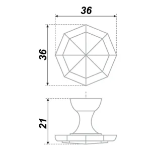 Мебельная ручка RC016SC.4