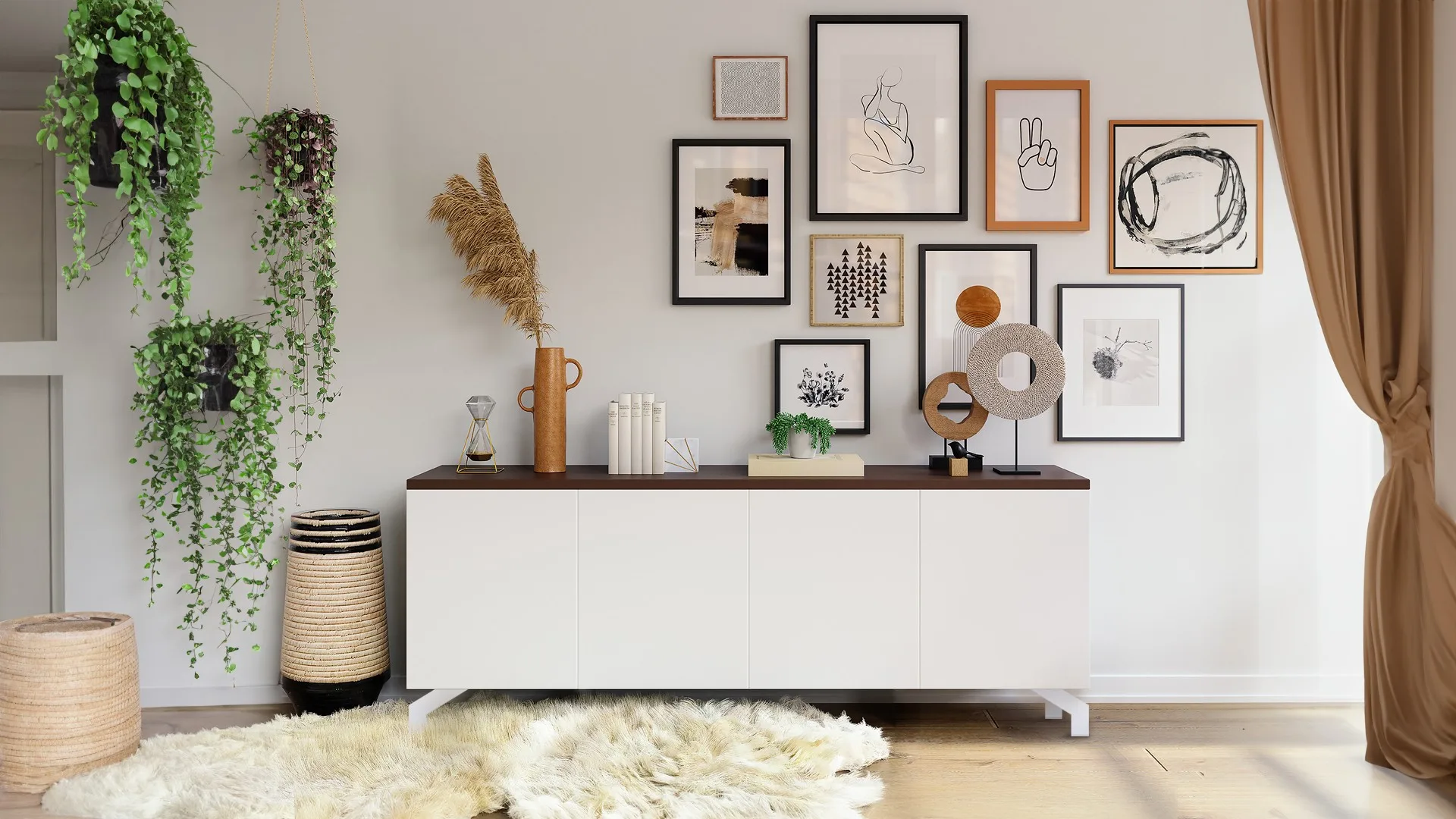 Мебельная опора BEND N212W.2/120