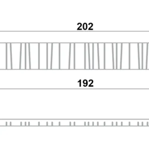 Мебельная ручка RS181CP.4/192