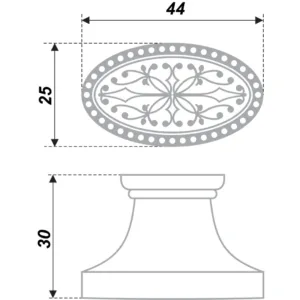 Мебельная ручка RC415BAB.5