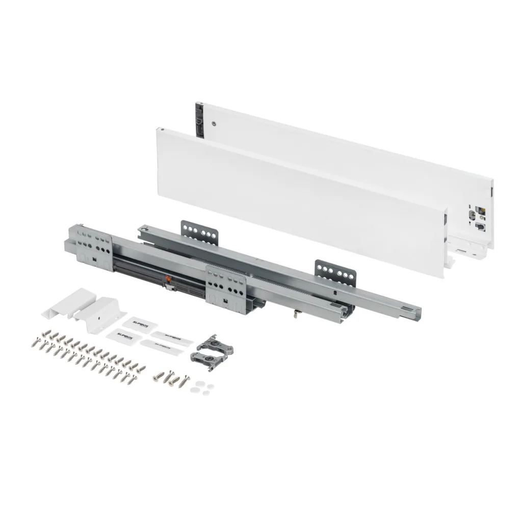 Система ящиков Slimbox Evolution L-300 H=116 белый SOFT CLOSE ДСП16мм