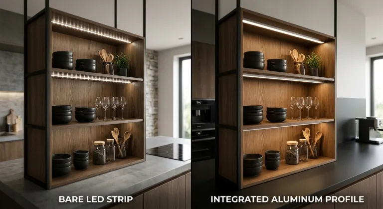 Профиль для светодиодной ленты: когда нужен, а когда можно обойтись без него