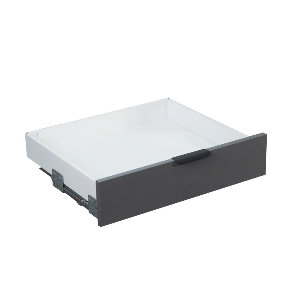 Система ящиков Slimbox Evolution L-400 H=84 белый SOFT CLOSE ДСП16мм