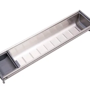 Поддон из нержавеющей стали PC05/GR/103x422