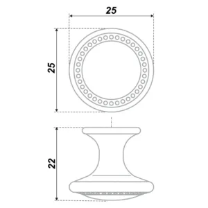 Мебельная ручка RC053AB.4