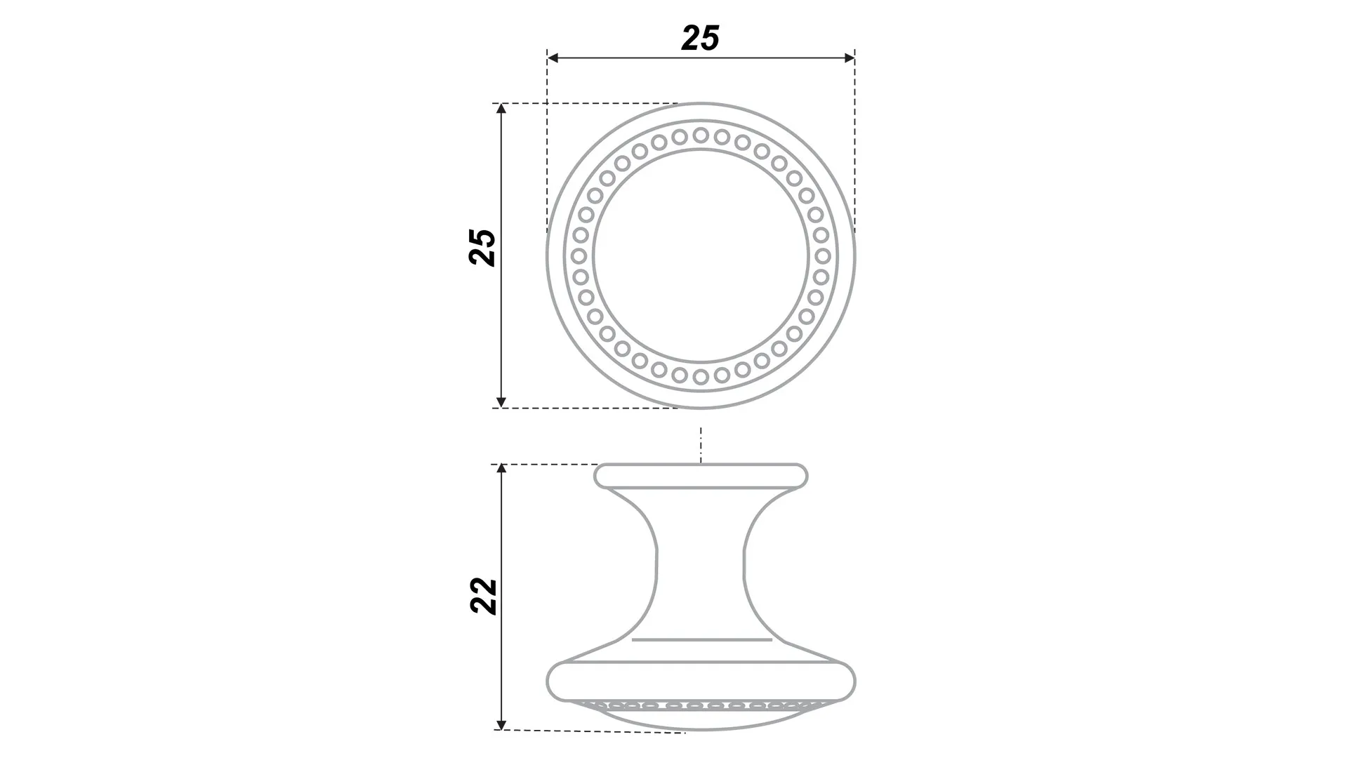 Мебельная ручка RC053AB.4