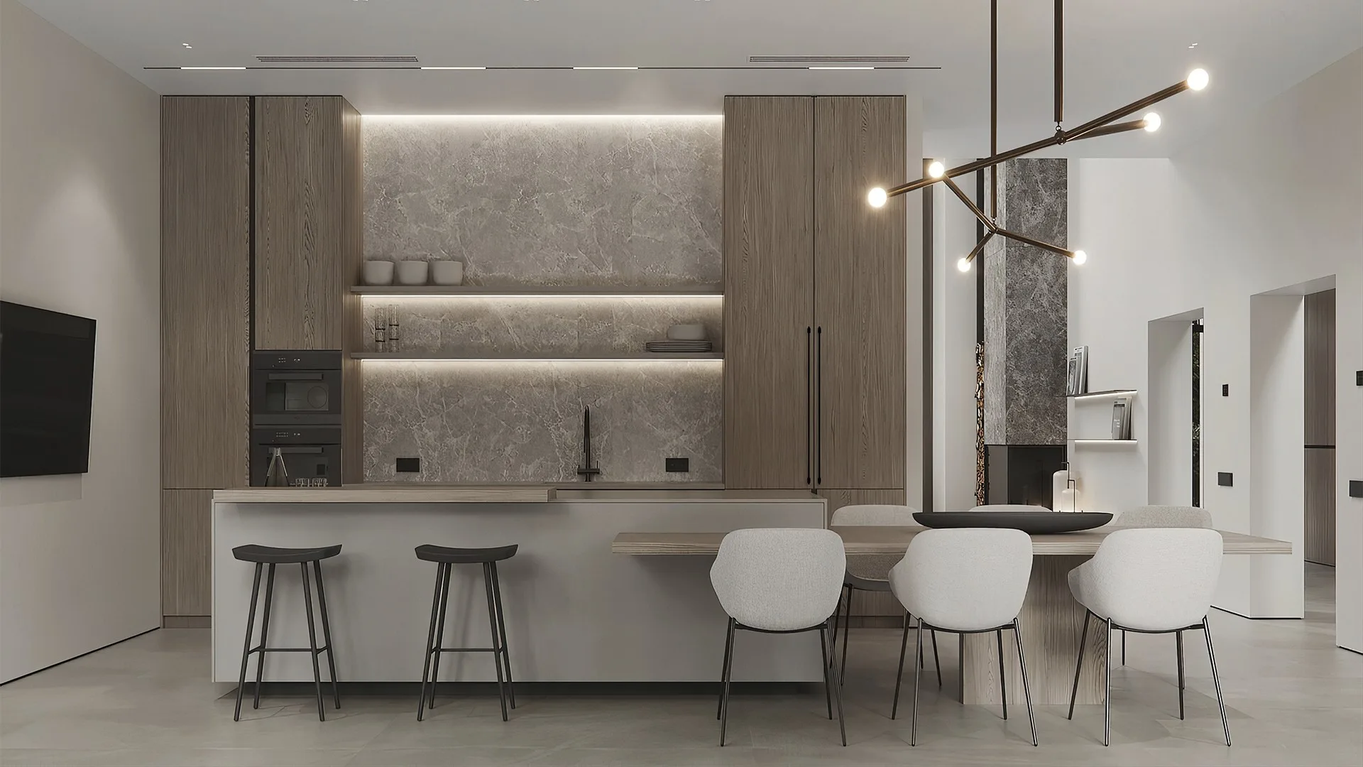 Мебельная ручка PROGRESSA RS551BL.1/960