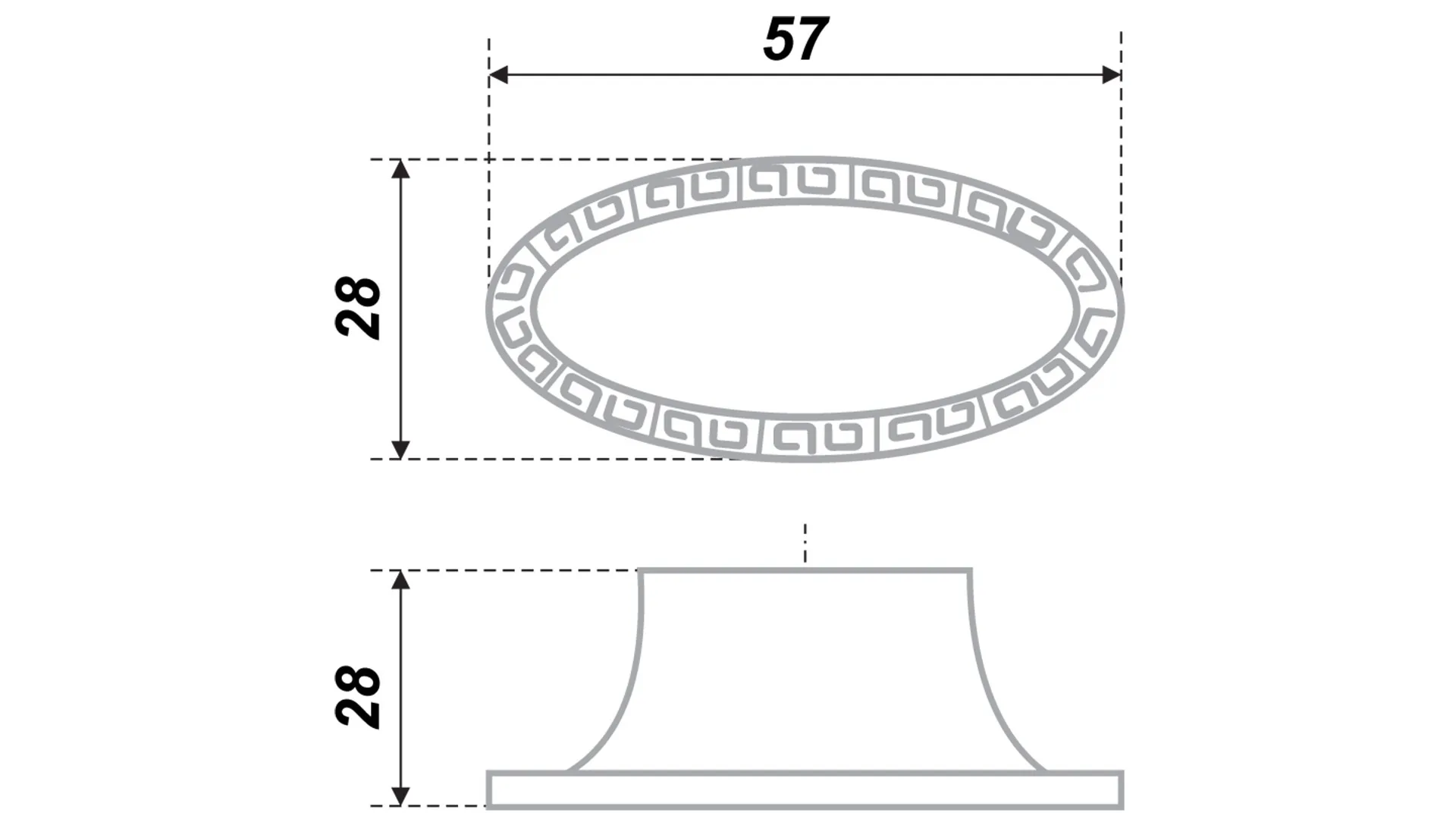 Мебельная ручка RC408BAB.4