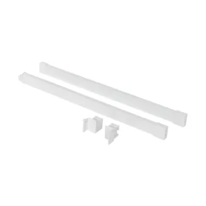 Рейлинг прямоугольный продольный Slimbox Evolution L-550 белый