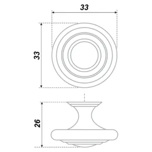 Мебельная ручка RC059AB.4