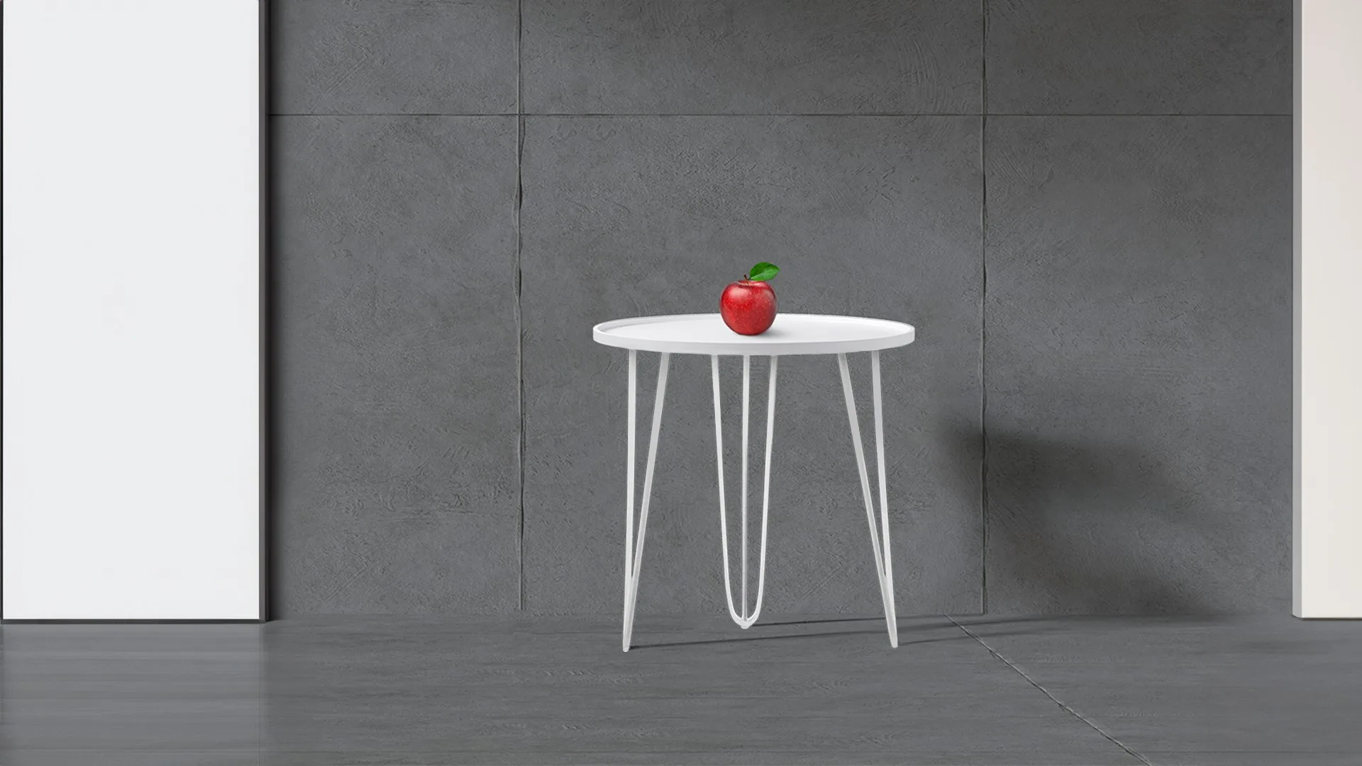 Мебельная опора для журнальных столиков ALFA N211W.2/400