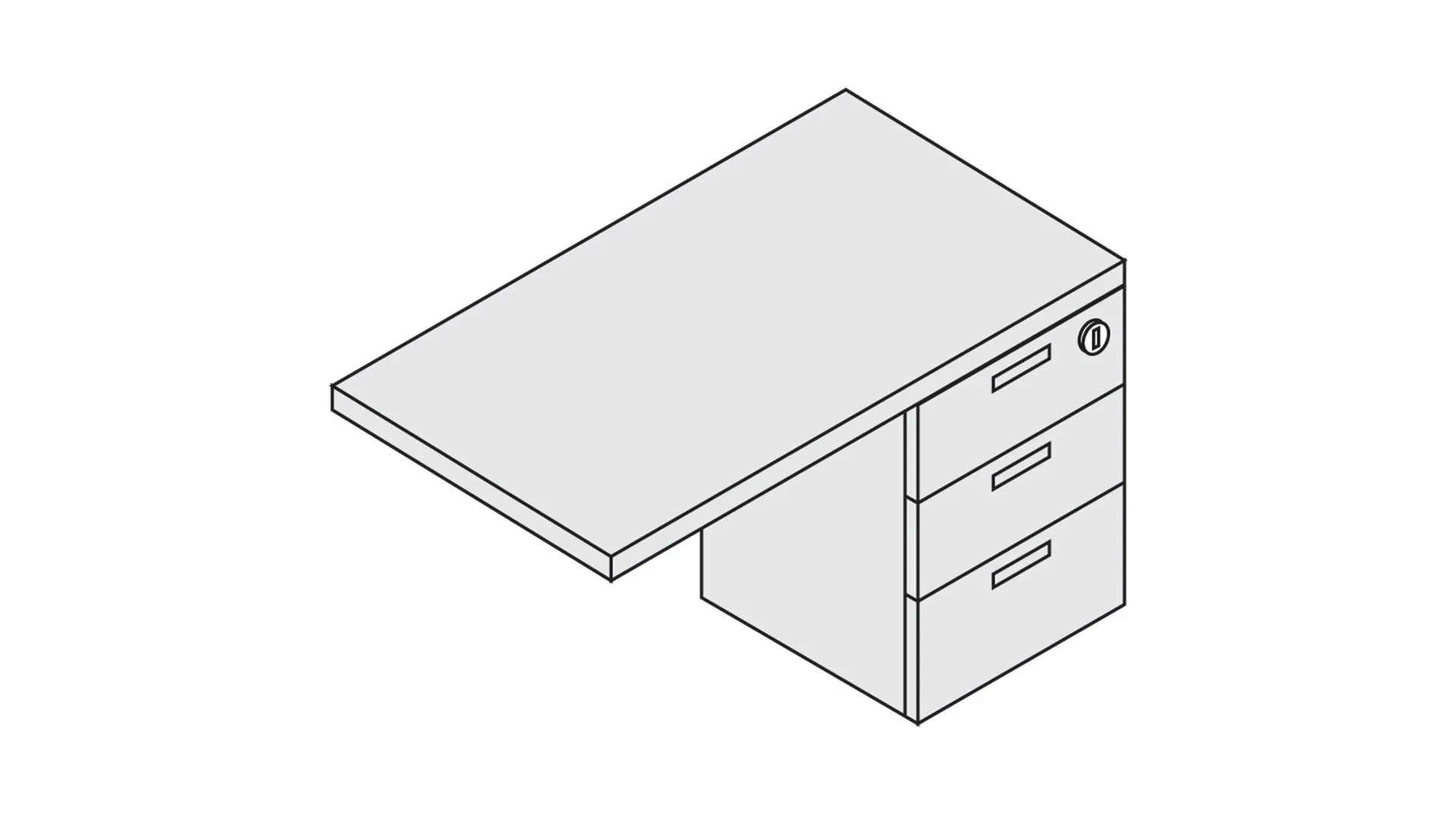 Мебельный замок Z409CP.4/500