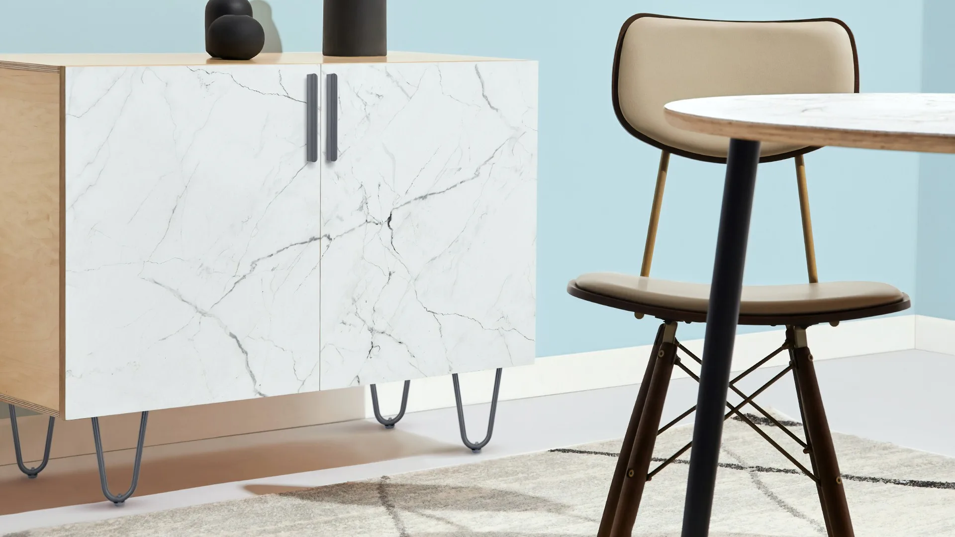 Мебельная опора OMEGA N210GR.2/150