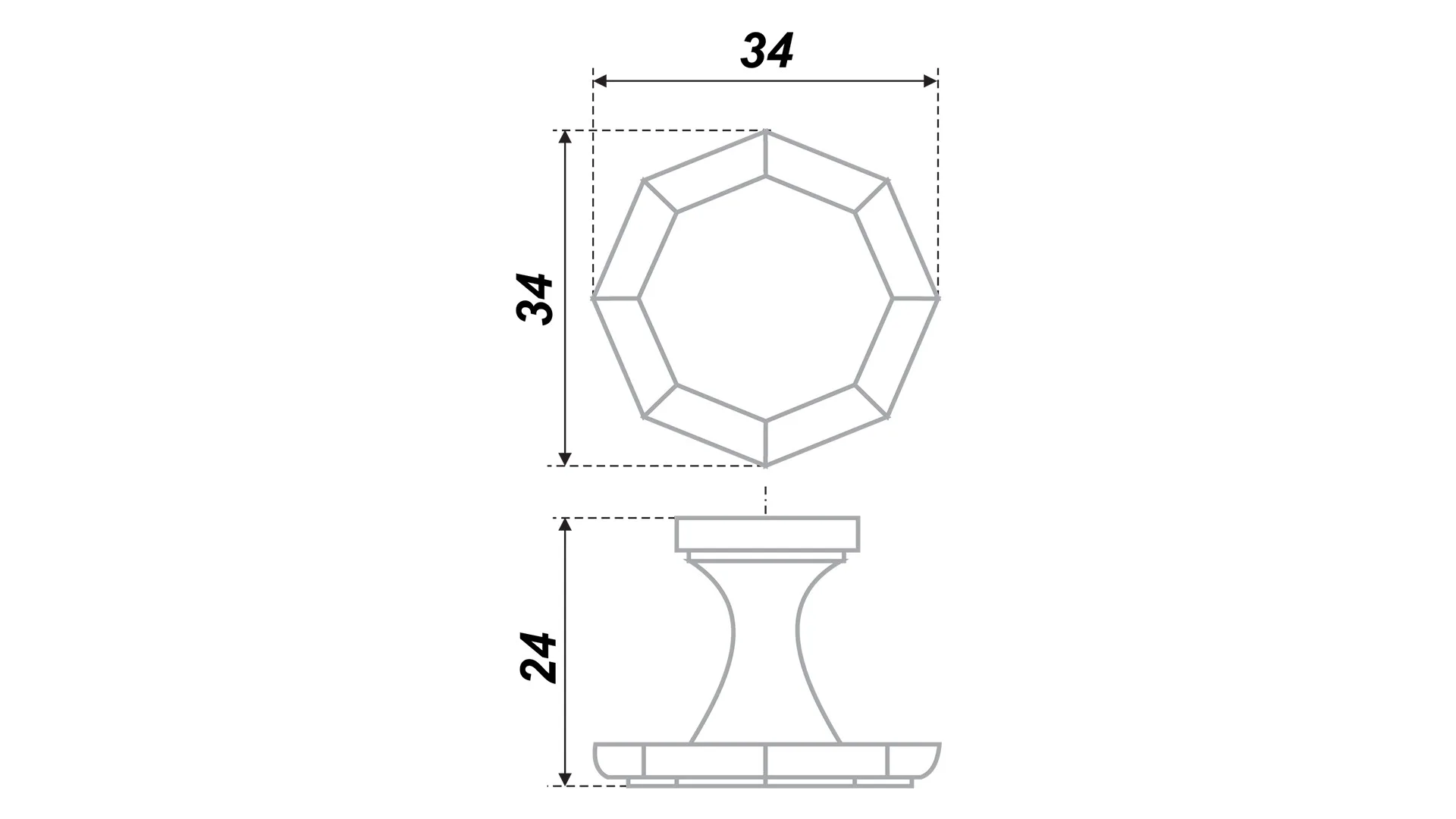 Мебельная ручка RC013SC.4