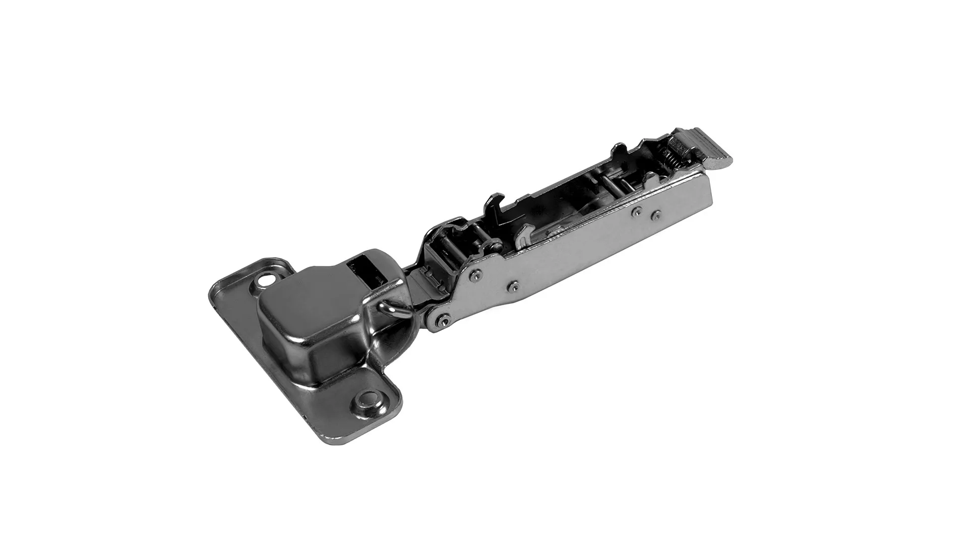 Мебельная петля без пружины и ответной планки EVO PUSH SYSTEM H901A02/BN