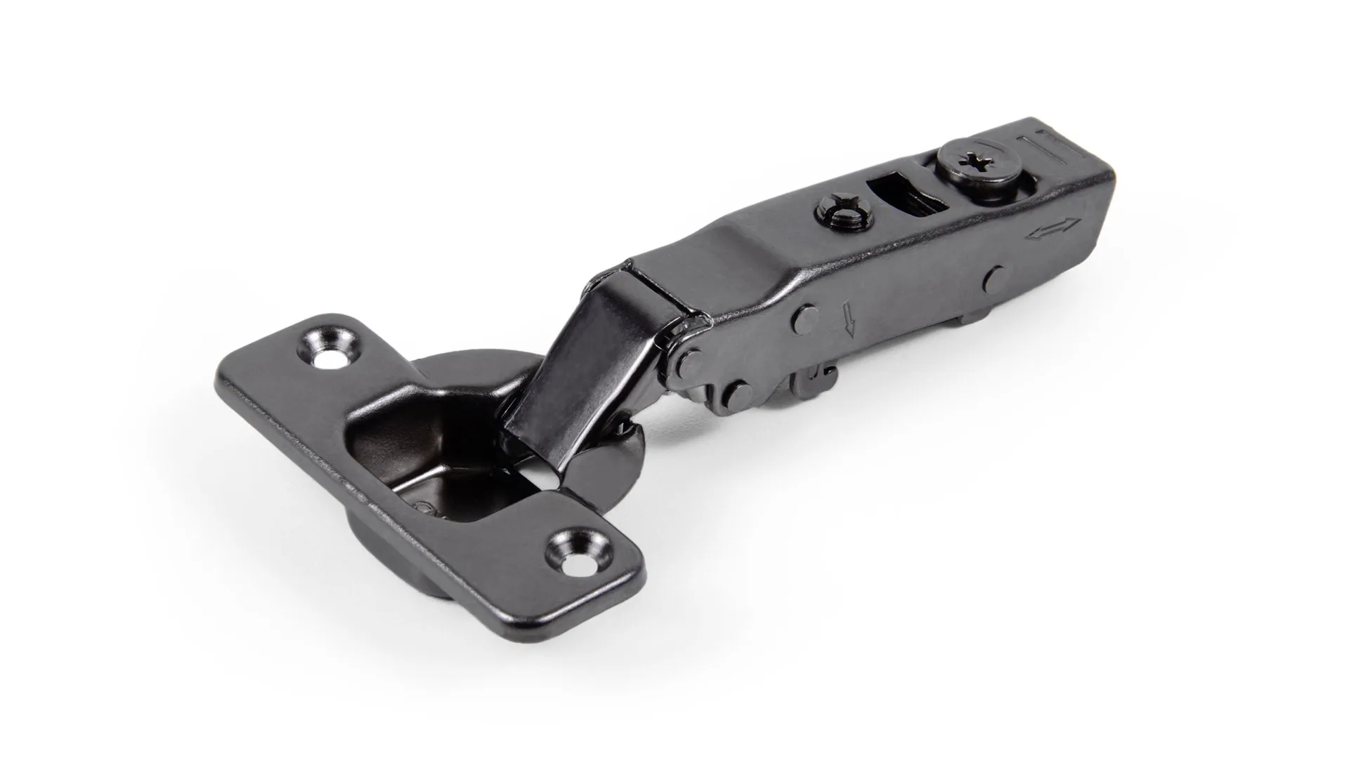 Мебельная петля без пружины и ответной планки PROFI PUSH H961A02/BN