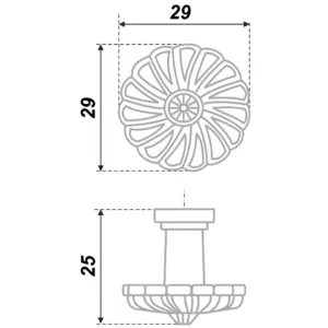 Мебельная ручка RC409EAB.4