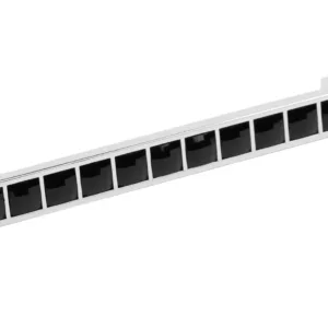 Мебельная ручка CRYSTAL RS420CP/CrBl.4/128