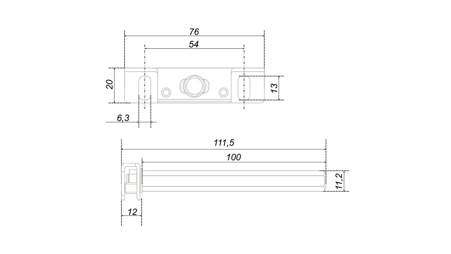 Полкодержатель P701ZN.0