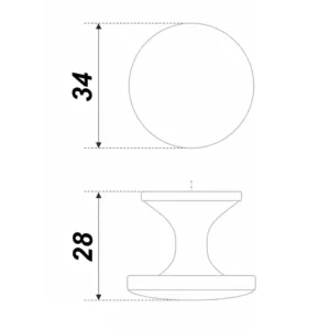 Мебельная ручка EDDA RC289BL.4