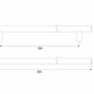 Мебельная ручка AGENT RR007BL.5/544