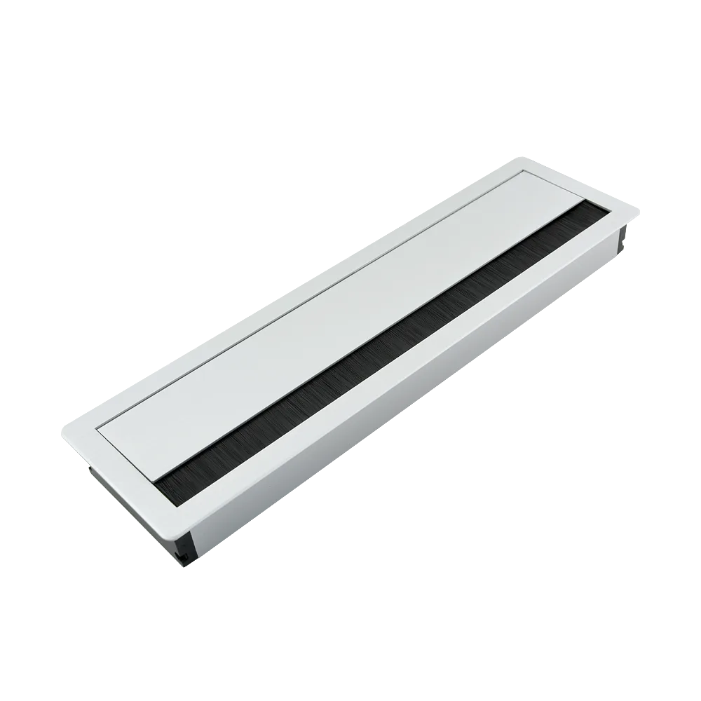 Пропуск для кабеля AQ PASS 80*280 алюминий брашированный