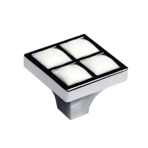 Мебельная ручка CRYSTAL RC411CP/CrW.4