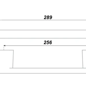 Мебельная ручка RS240SC.4/256