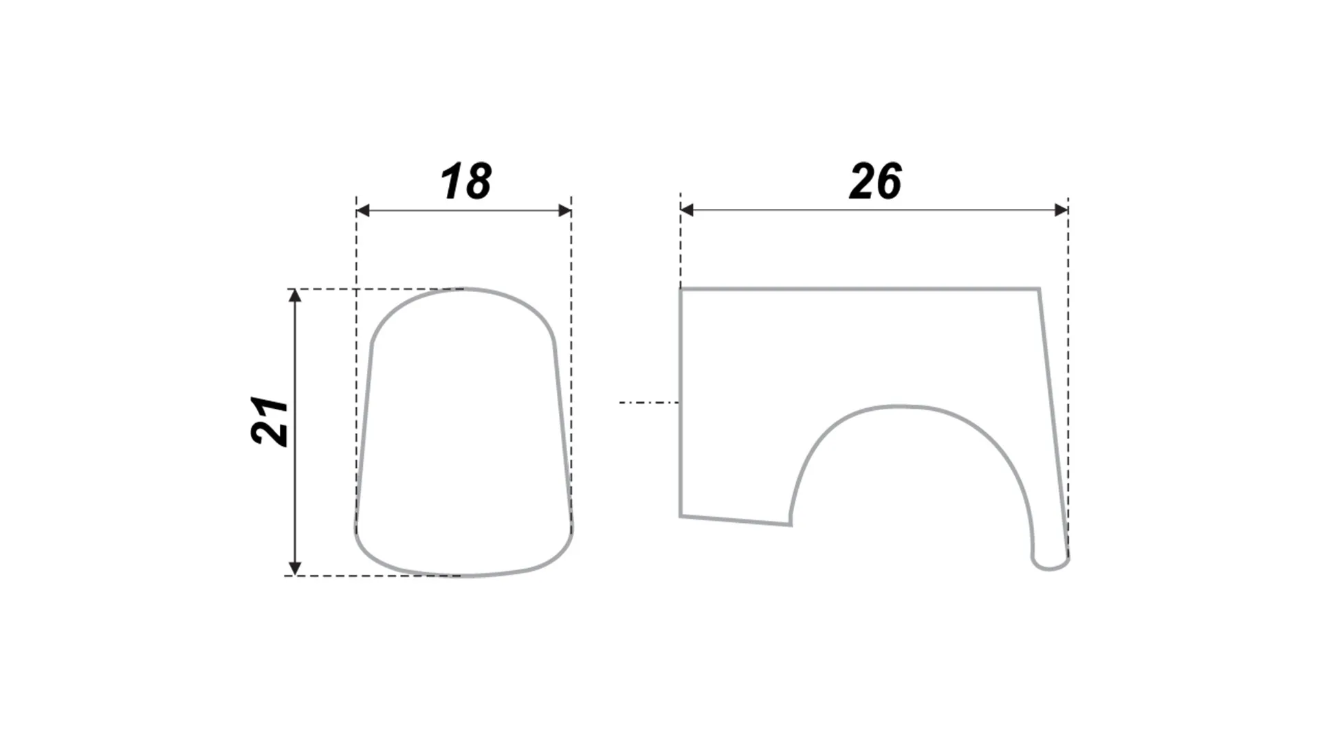 Мебельная ручка RC007SC.4