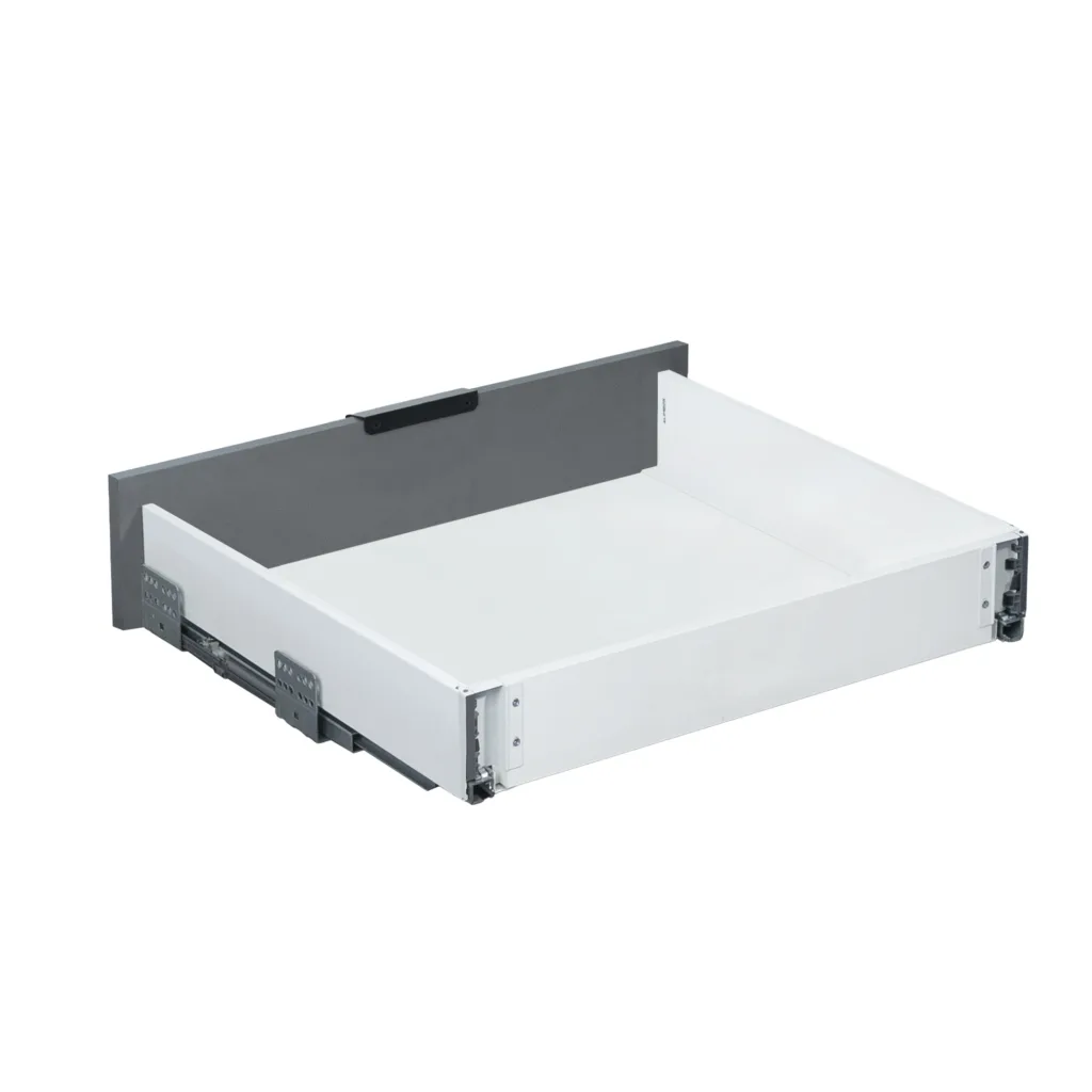 Система ящиков Slimbox Evolution L-400 H=84 белый SOFT CLOSE ДСП16мм