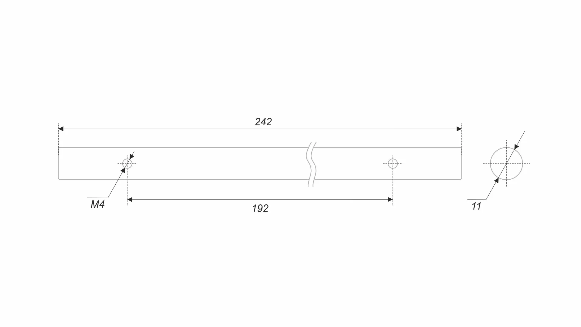 Пруток ROMB PR002MBSG.1/192